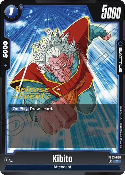 Kibito, Raging Roar Release Event Cards FB03-030