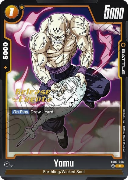 Yamu, Raging Roar Release Event Cards FB03-096