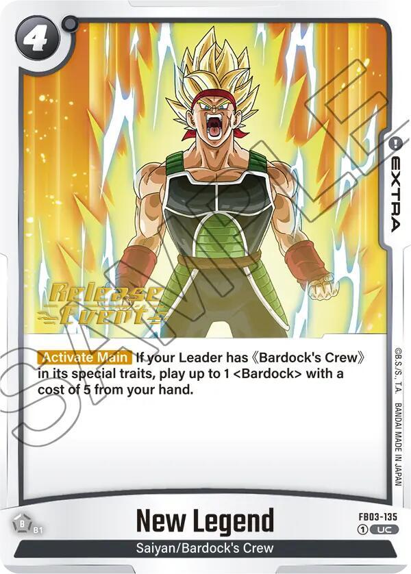 New Legend, Raging Roar Release Event Cards FB03-135