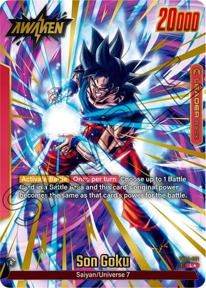 Son Goku - FB04-001 (Alternate Art), Ultra Limit FB04-001