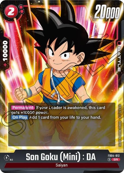 Son Goku (Mini) : DA, Ultra Limit FB04-012