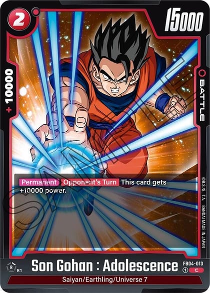 Son Gohan : Adolescence - FB04-013, Ultra Limit FB04-013
