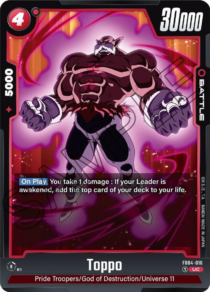 Toppo, Ultra Limit FB04-016