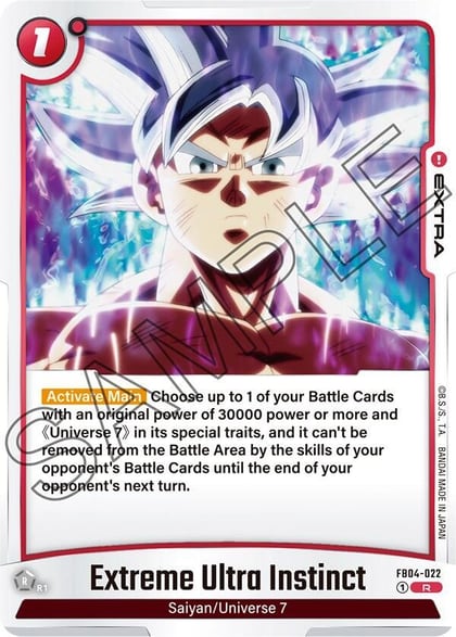 Extreme Ultra Instinct, Ultra Limit FB04-022
