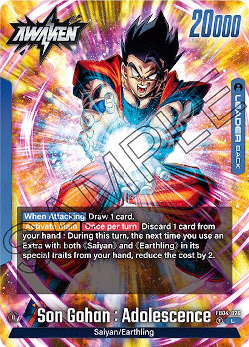 Son Gohan : Adolescence - FB04-026, Ultra Limit FB04-026
