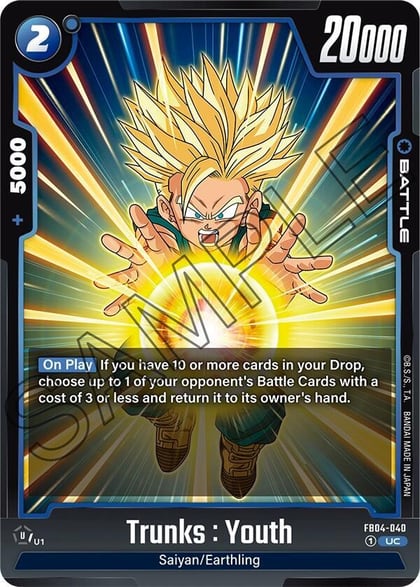 Trunks : Youth, Ultra Limit FB04-040