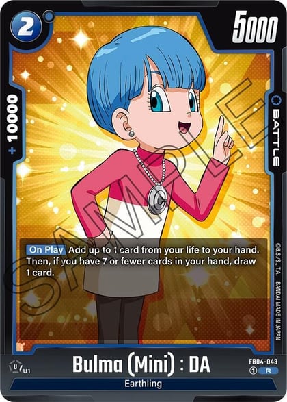 Bulma (Mini) : DA, Ultra Limit FB04-043