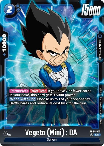 Vegeta (Mini) : DA, Ultra Limit FB04-045