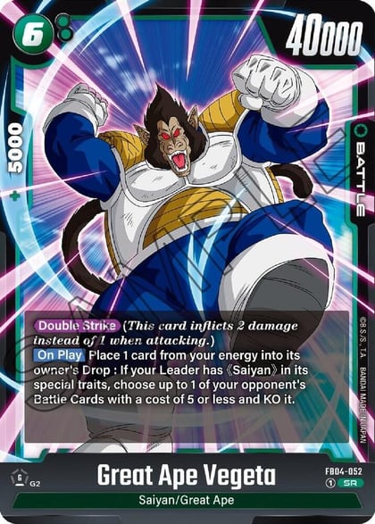 Great Ape Vegeta, Ultra Limit FB04-052
