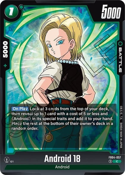 Android 18, Ultra Limit FB04-057