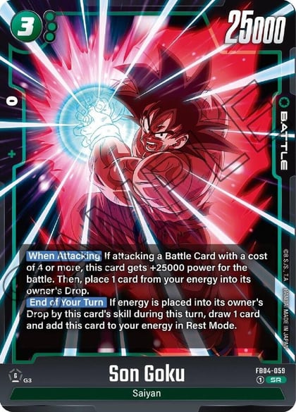 Son Goku - FB04-059, Ultra Limit FB04-059