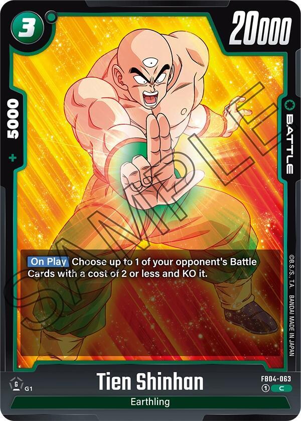 Tien Shinhan - FB04-063, Ultra Limit FB04-063