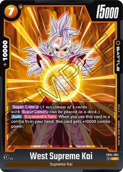 West Supreme Kai, Ultra Limit FB04-084