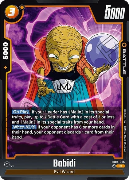 Babidi, Ultra Limit FB04-085