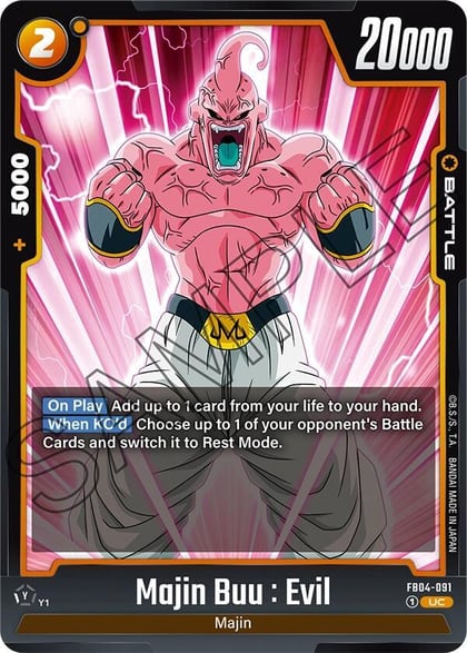 Majin Buu : Evil - FB04-091, Ultra Limit FB04-091