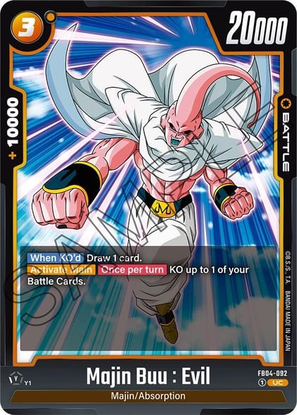 Majin Buu : Evil - FB04-092, Ultra Limit FB04-092