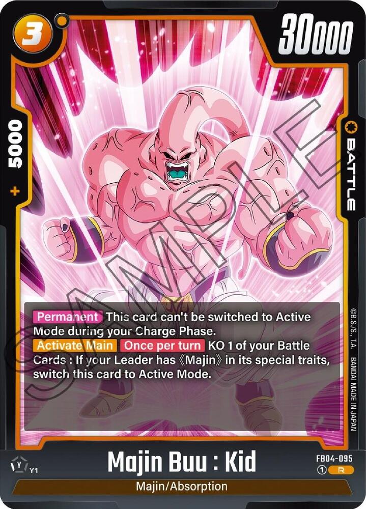 Majin Buu : Kid - FB04-095, Ultra Limit FB04-095