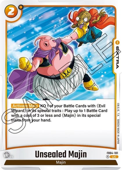 Unsealed Majin, Ultra Limit FB04-101