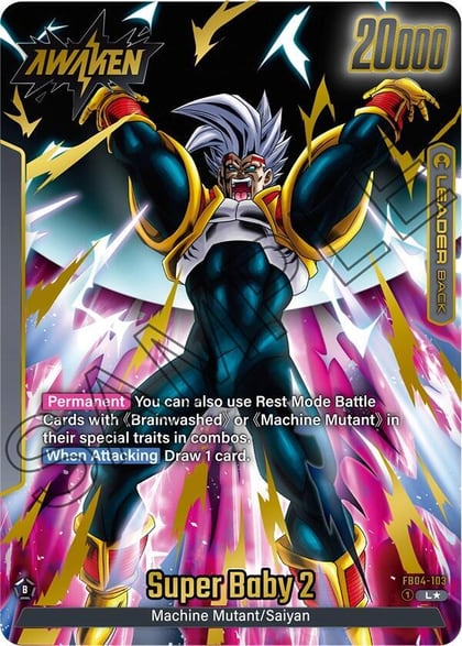 Baby Vegeta // Super Baby 2 (Alternate Art), Ultra Limit FB04-103