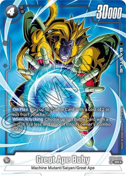 Great Ape Baby (Alternate Art), Ultra Limit FB04-104