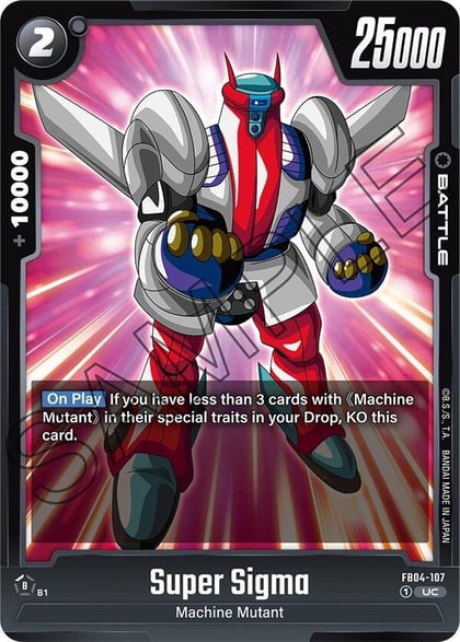Super Sigma, Ultra Limit FB04-107