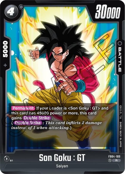 Son Goku : GT, Ultra Limit FB04-109