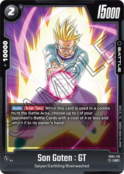 Son Goten : GT, Ultra Limit FB04-110