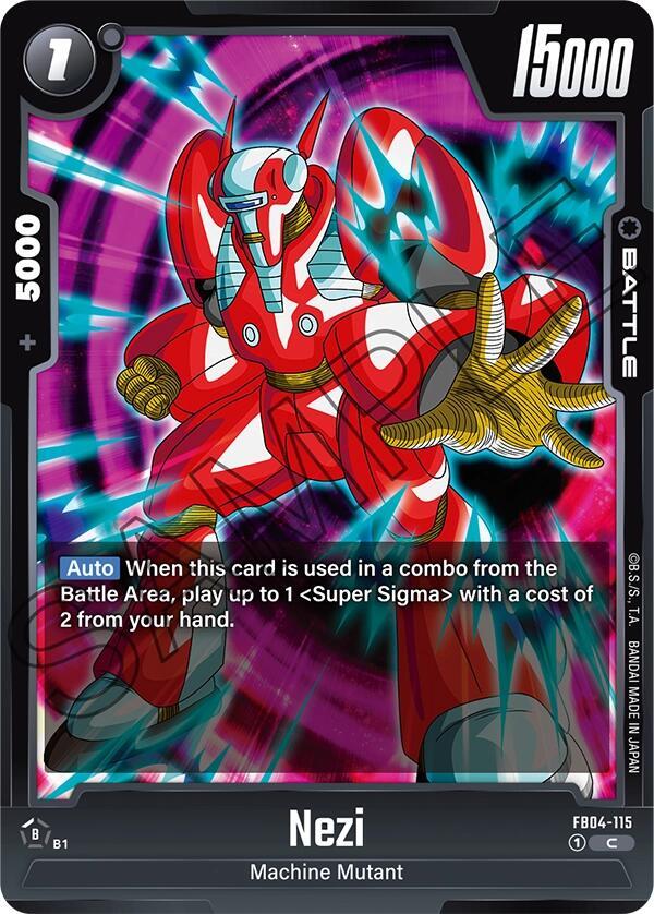 Nezi, Ultra Limit FB04-115