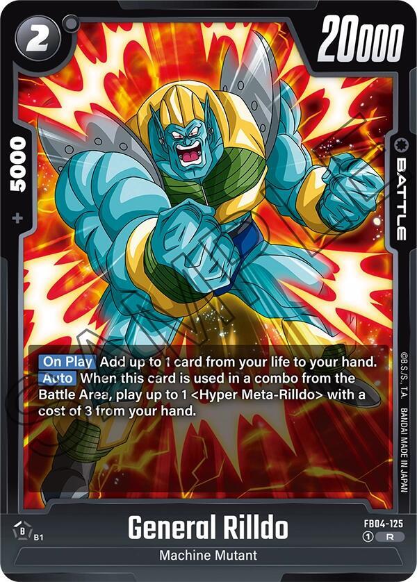 General Rilldo, Ultra Limit FB04-125