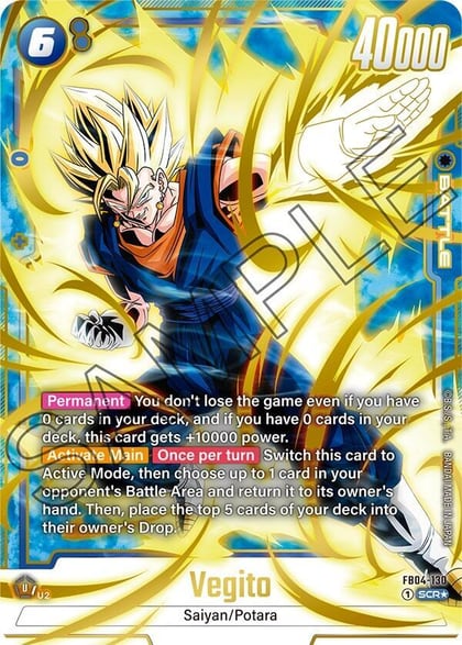 Vegito - FB04-130 (Alternate Art), Ultra Limit FB04-130