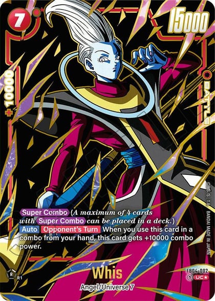 Whis (Alternate Art), Ultra Limit Alternate Art Reprints FB04-002