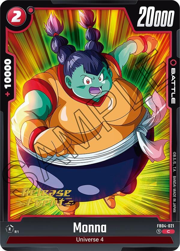 Monna, Ultra Limit Release Event Cards FB04-021