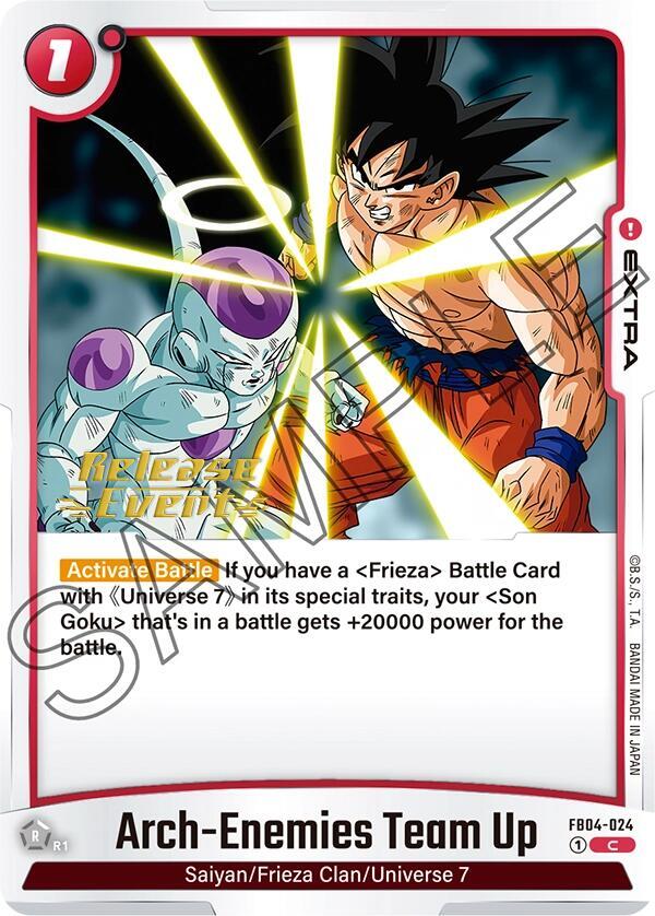 Arch-Enemies Team Up, Ultra Limit Release Event Cards FB04-024