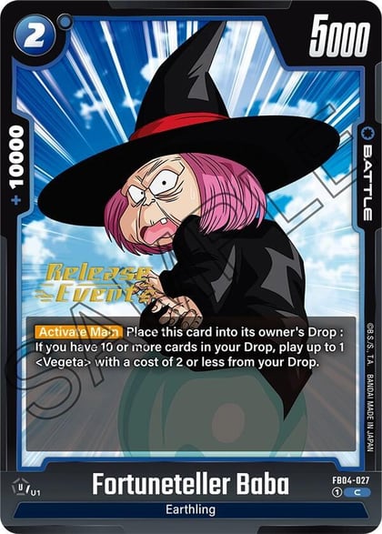 Fortuneteller Baba, Ultra Limit Release Event Cards FB04-027
