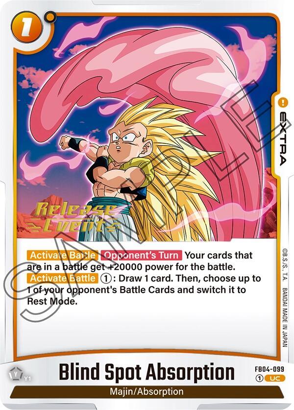 Blind Spot Absorption, Ultra Limit Release Event Cards FB04-099