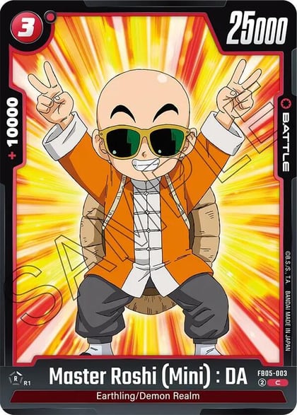 Master Roshi (Mini) : DA, New Adventure FB05-003