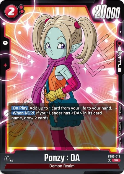 Panzy : DA - FB05-015, New Adventure FB05-015