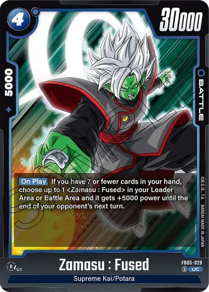 Zamasu : Fused, New Adventure FB05-029