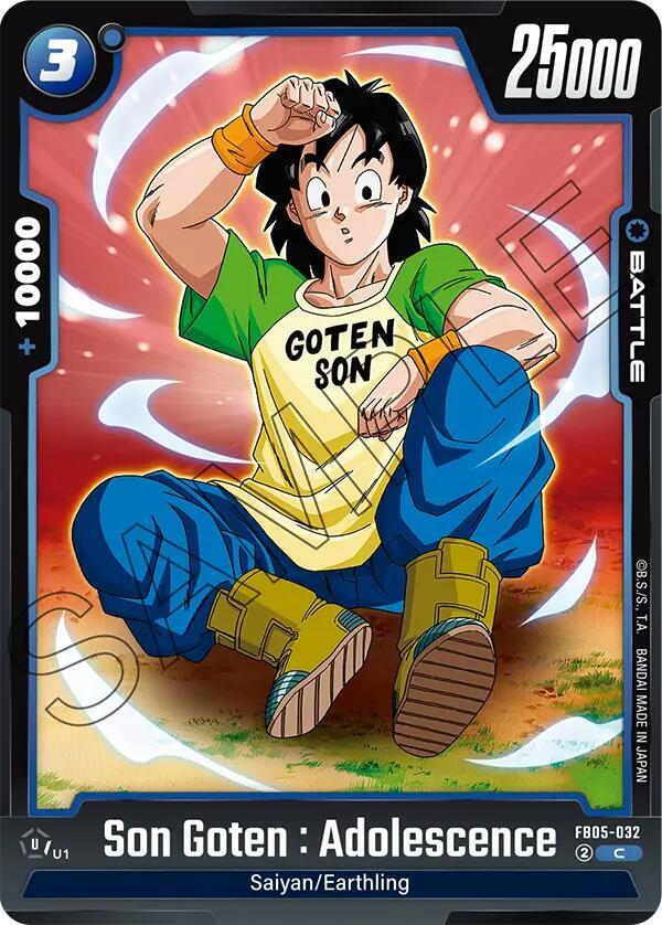 Son Goten : Adolescence, New Adventure FB05-032