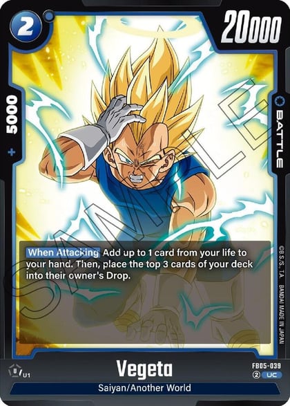 Vegeta - FB05-039, New Adventure FB05-039