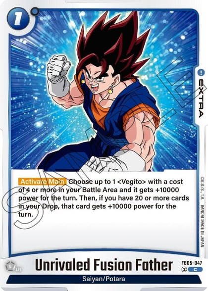 Unrivaled Fusion Father, New Adventure FB05-047