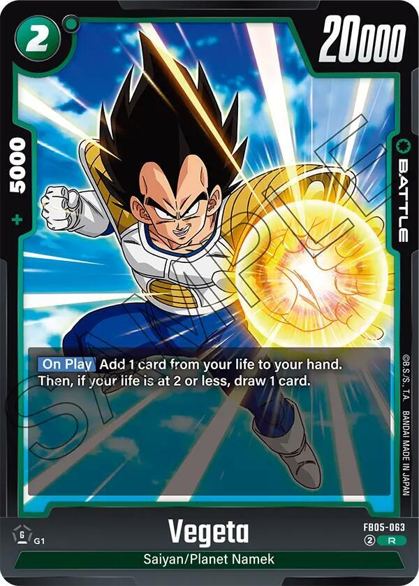 Vegeta - FB05-063, New Adventure FB05-063