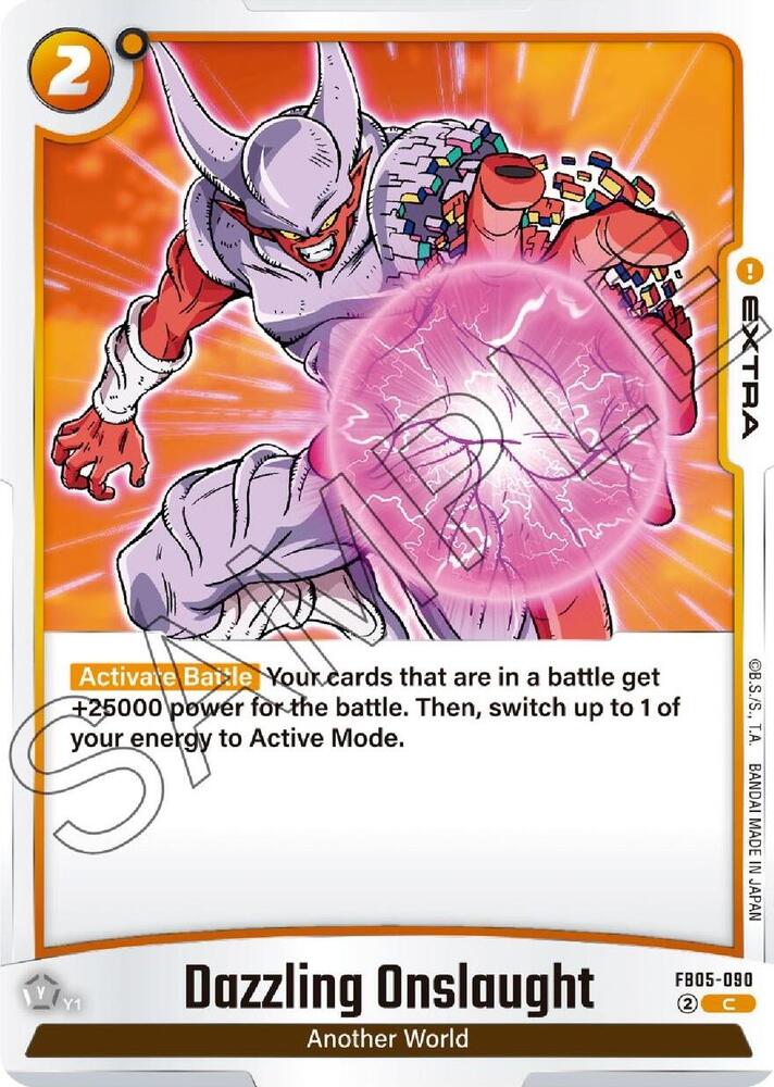 Dazzling Onslaught, New Adventure FB05-090