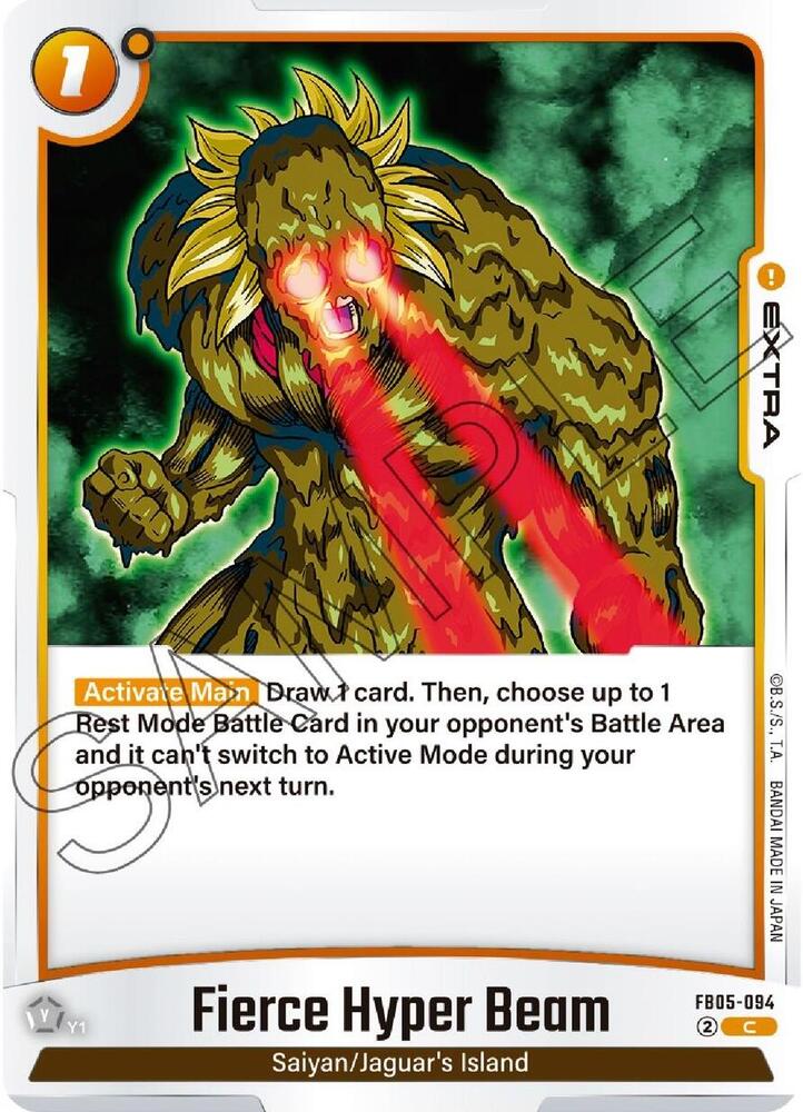 Fierce Hyper Beam, New Adventure FB05-094