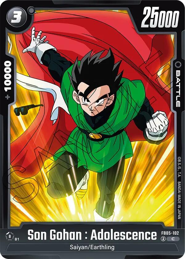 Son Gohan : Adolescence - FB05-102, New Adventure FB05-102