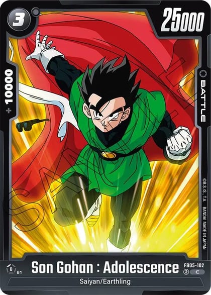 Son Gohan : Adolescence - FB05-102, New Adventure FB05-102