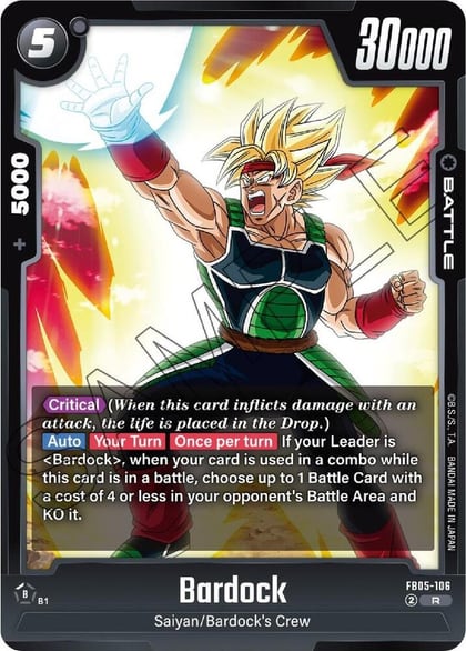 Bardock, New Adventure FB05-106