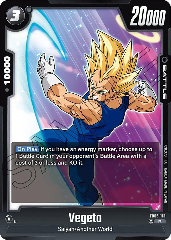 Vegeta - FB05-113, New Adventure FB05-113
