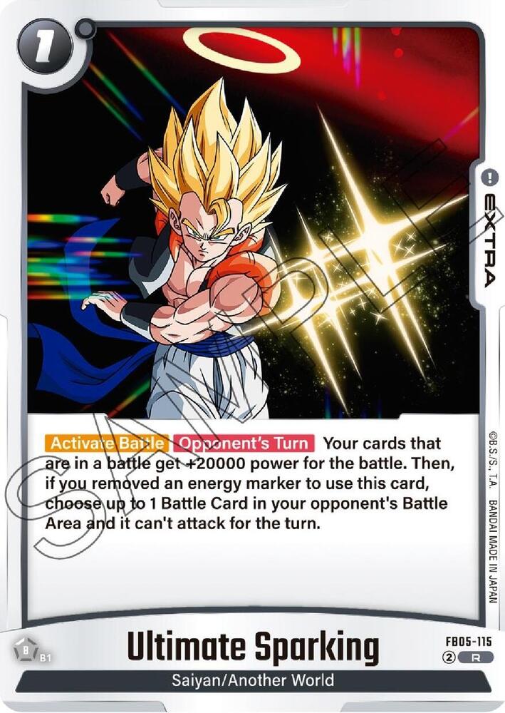Ultimate Sparking, New Adventure FB05-115