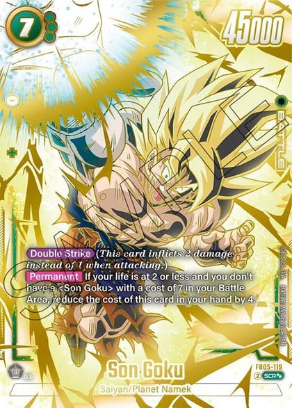 Son Goku - FB05-119 (Super Alternate Art), New Adventure FB05-119